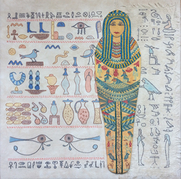 One of Jane's pieces - Egyptian Splendour